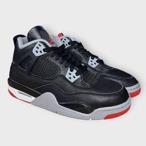 Nike Air Jordan Retro 4 Bred Reimagined GS FQ8213-006 size 5Y B-Grade New w/ Box